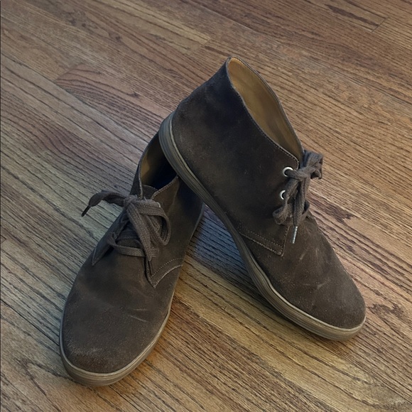 Peter Millar | Chukka Men's Suede Boots Brown Size 10W - Picture 1 of 7